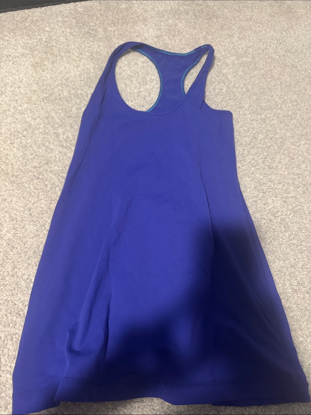 lululemon athletica Royal Blue Racerback Tank